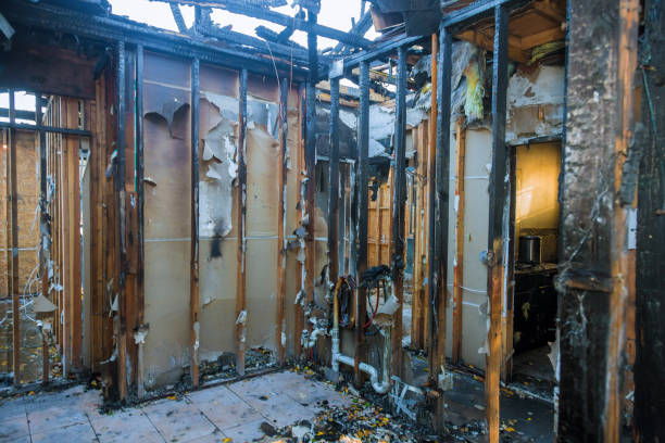 Professional Fire Damage Assessment technician working in Lansdale, PA